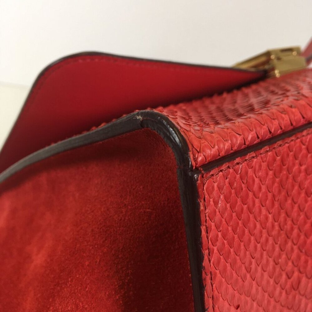 Celine Medium Python Trapeze - image 8